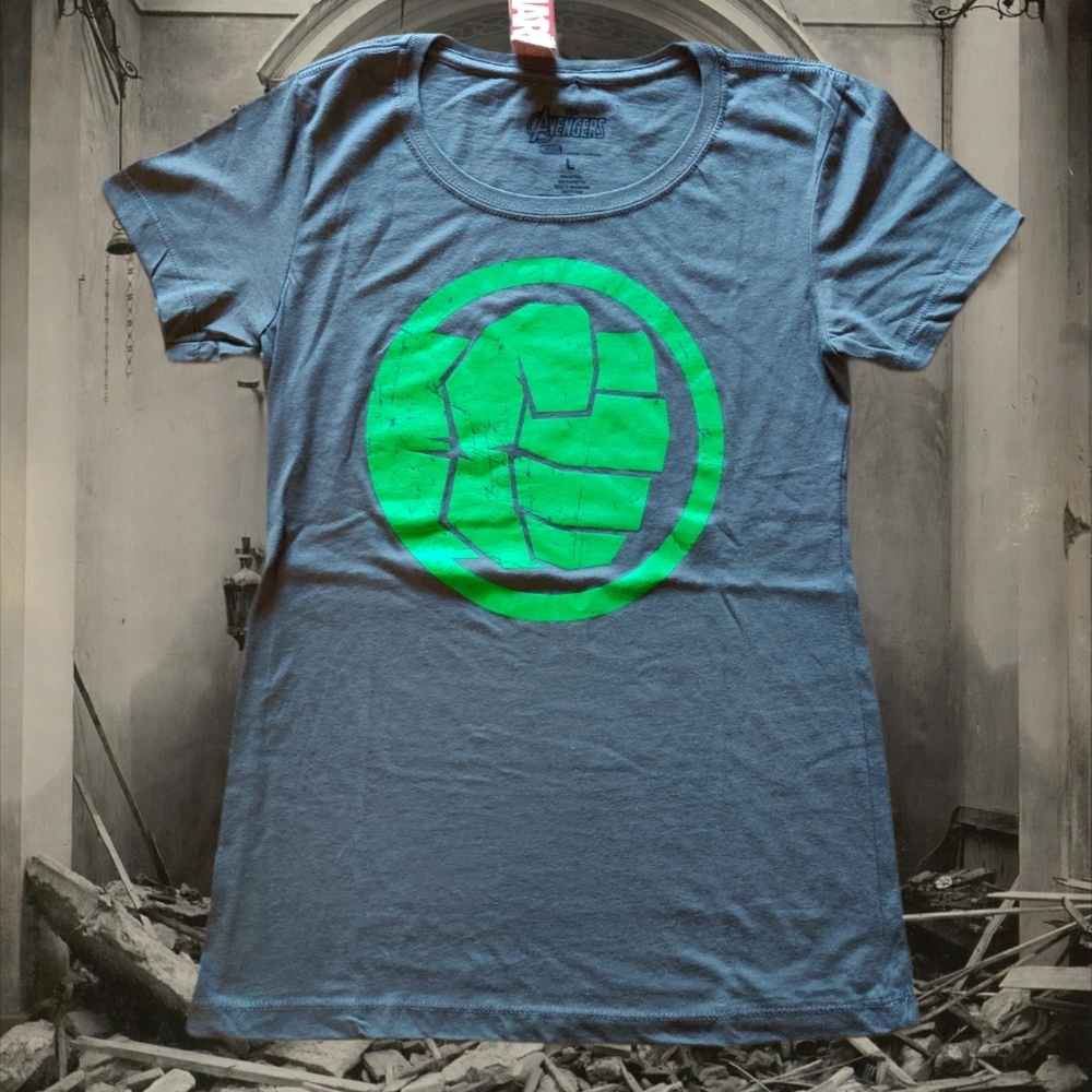 Hulk Logo T - Junior M
